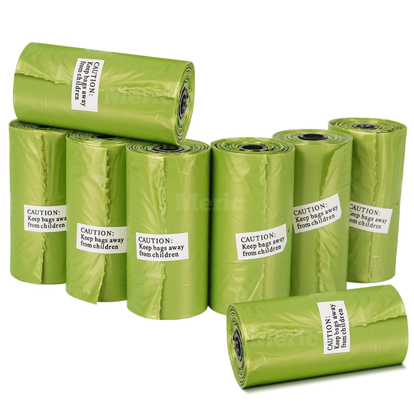 Vila Unscented Dog Poop Bags – 8 Rolls, 15 Bags Each