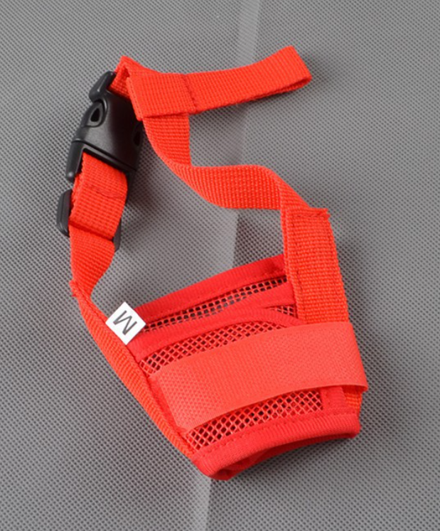 Comfort-Fit Dog Muzzle for Safe, Humane Use – Single