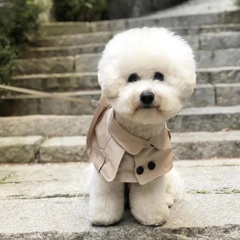 British-Style Dog Cloak Windbreaker – S to XL