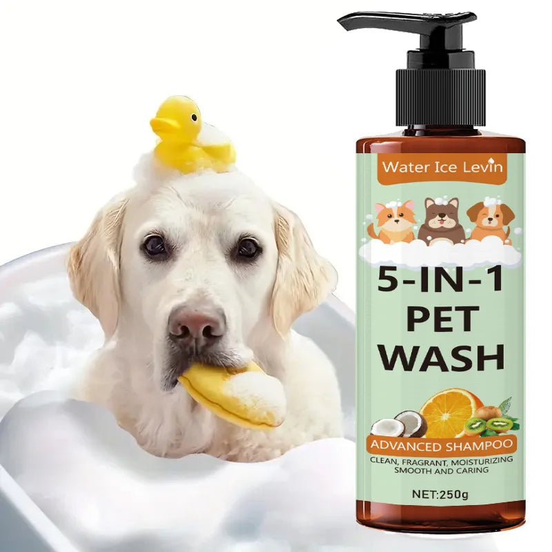 5-in-1 Coconut Pet Shampoo & Conditioner – 250g