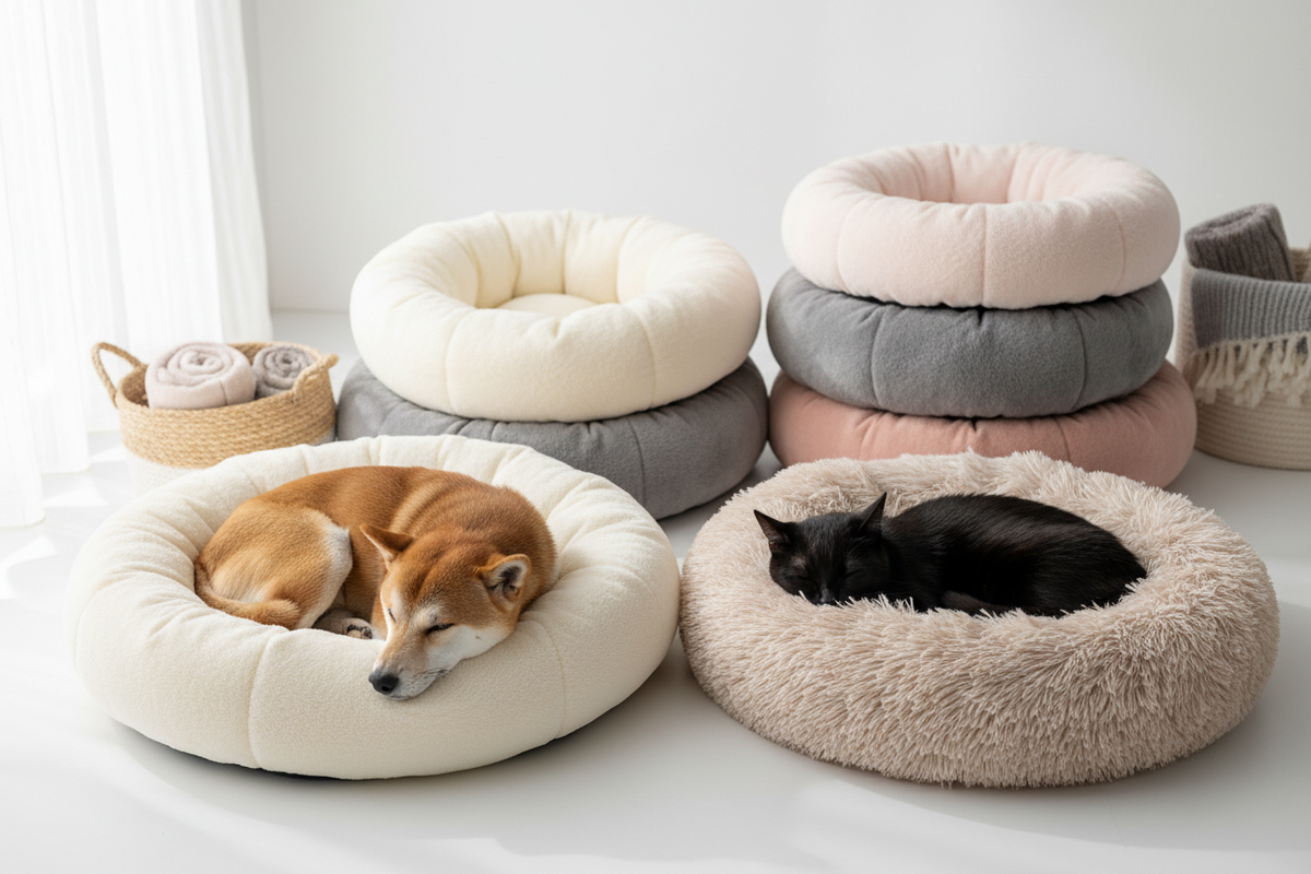 Donut,  Calming & Orthopedic Beds