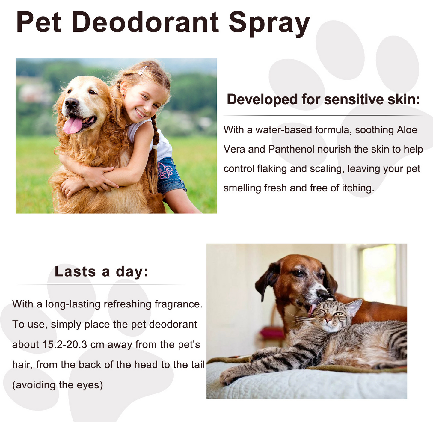 Pet Odor Control Spray – Neutralizes Pet Smells Indoors