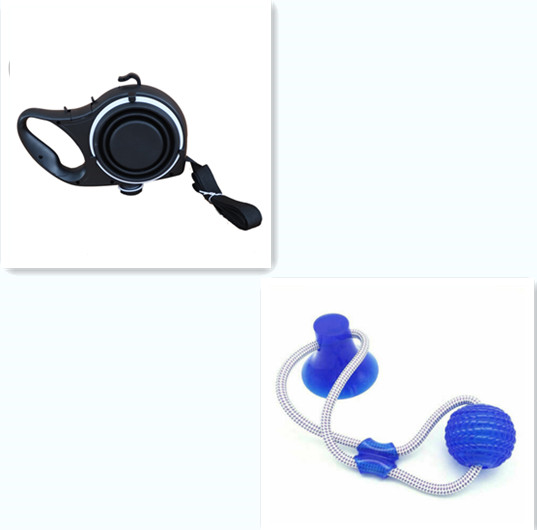 Pet Travel Set – Water Bottle, Bowl & Rope