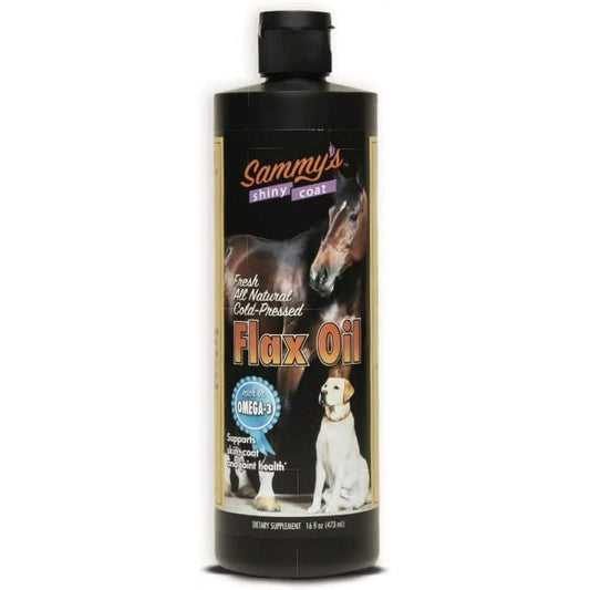 Sammy's Flaxseed Oil Supplement for Dogs, Cats & Pets – 16 oz