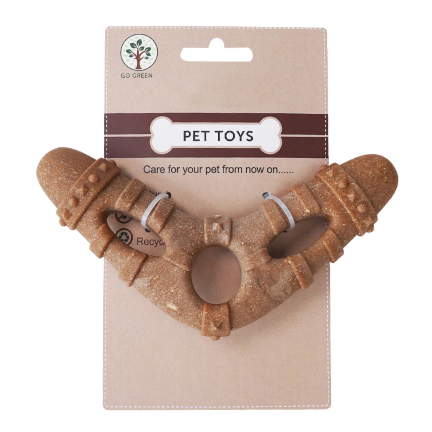 Small and Medium-Sized Dog Chew Toys Compressed Wood Dog Chew Toys Boredom and Stimulating Best Dog Toys for Small/Medium Breed，Safer and More Durable Than Chew Sticks