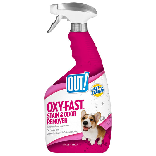OUT! Oxy Pet Stain & Odor Remover Spray – 32 oz