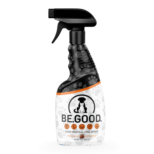 BE.GOOD. Pet Odor Eliminator Spray – Pumpkin Spice, 16oz