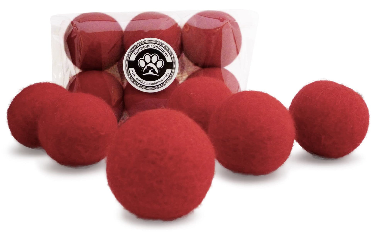 Earthtone Solutions Wool Felt Cat Toy Balls – Eco-Friendly, Choose Your Colors