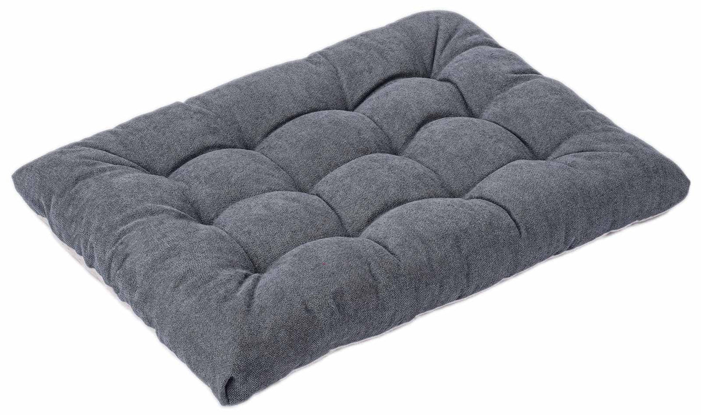 Dog Bed for Small Medium Dogs and Cats Large Washable Pet Beds for Crate (36L x 23W in Dark Grey)