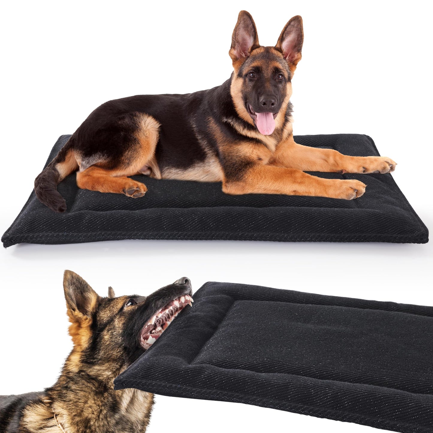 HOMBYS Chew-Proof Waterproof Dog Crate Pad – 22"x35"