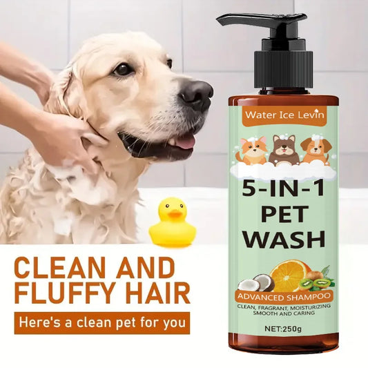 5-in-1 Coconut Pet Shampoo & Conditioner – 250g