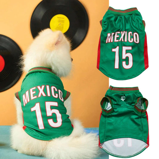 Mesh Breathable Dog Jersey T-Shirt for Summer