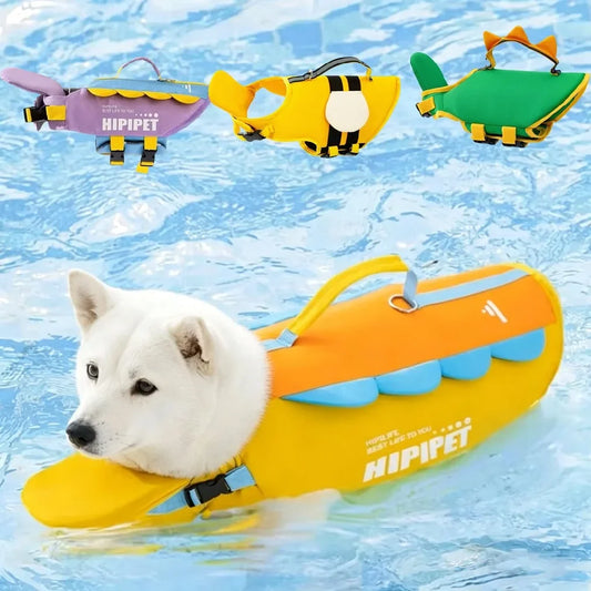 Dog Life Jacket – Buoyant & Breathable, XS–XXL