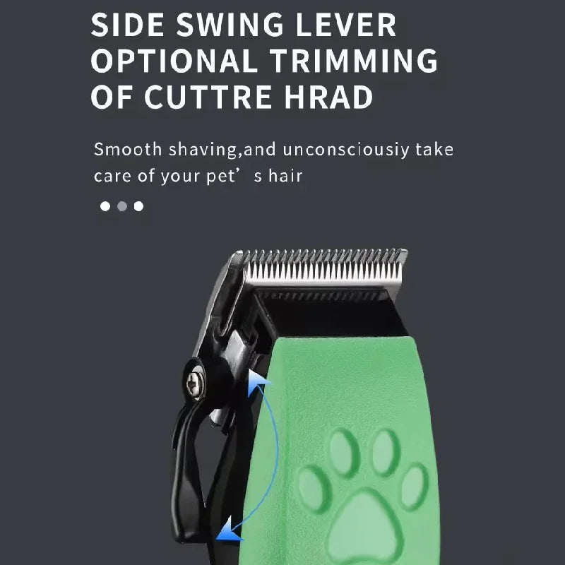 Kemei Pet Grooming Hair Clippers Rechargeable Cat Hair Trimmer for Dogs Professional Electric Rechargeable Cats Shaver KM-cw10