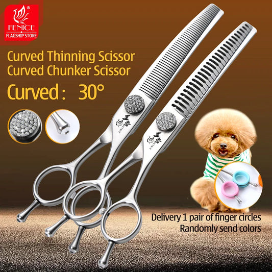 Fenice Professional Dog Grooming Scissors Set