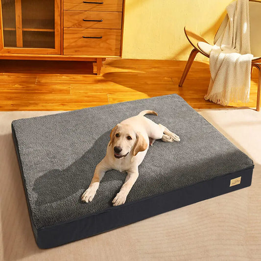 Orthopedic Dog Bed with Memory Foam & Washable Cover – M to 2XL