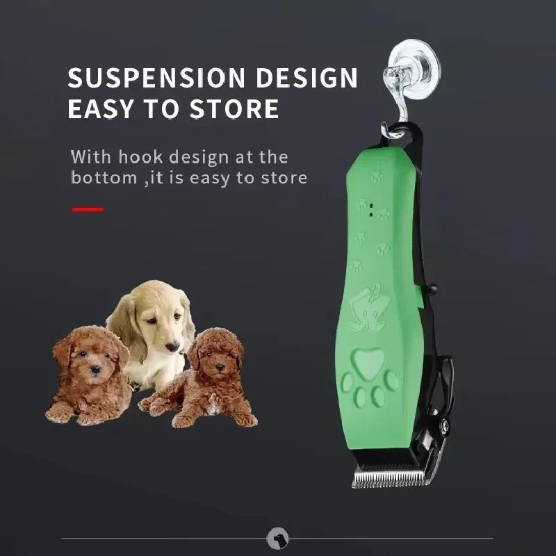 Kemei Pet Grooming Hair Clippers Rechargeable Cat Hair Trimmer for Dogs Professional Electric Rechargeable Cats Shaver KM-cw10