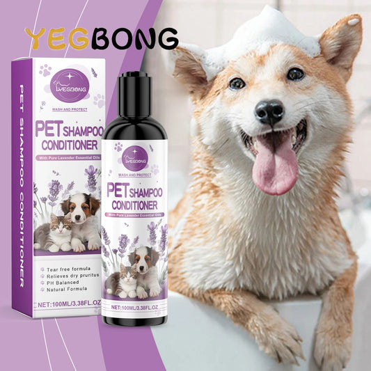 Lavender Pet Shampoo – Gentle Coat Cleanser 100ml