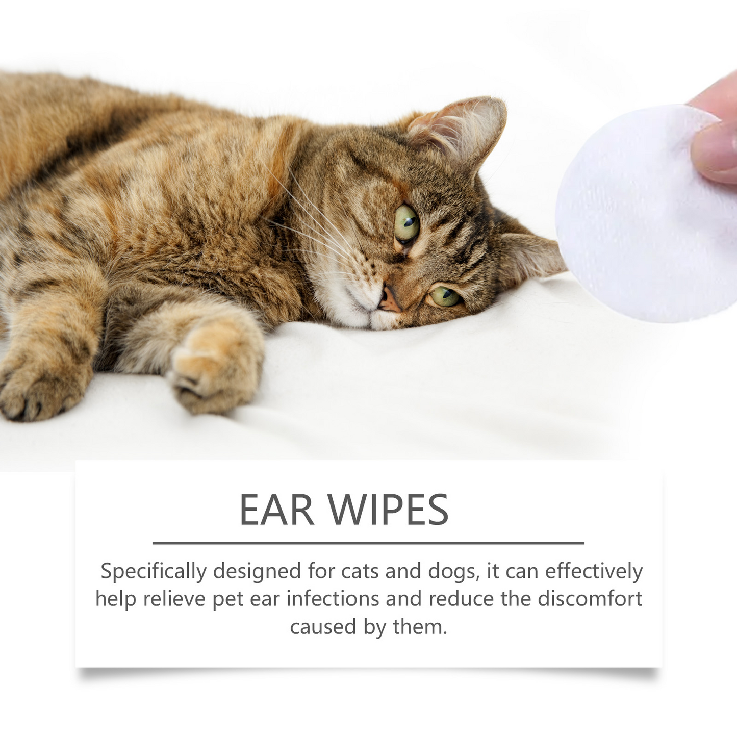 Pet Ear Cleaning Pads for Dogs & Cats