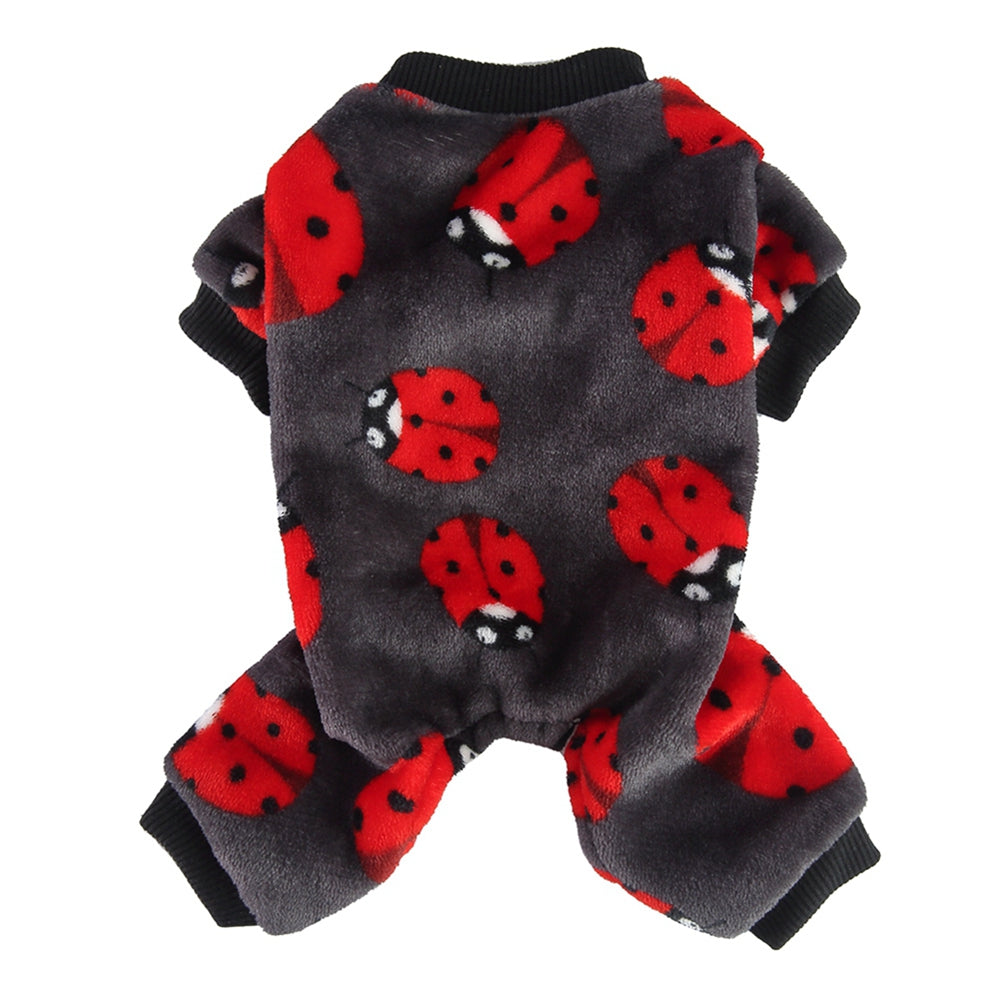 Autumn Plush Dog Pajamas – Cozy Pet Sleepwear