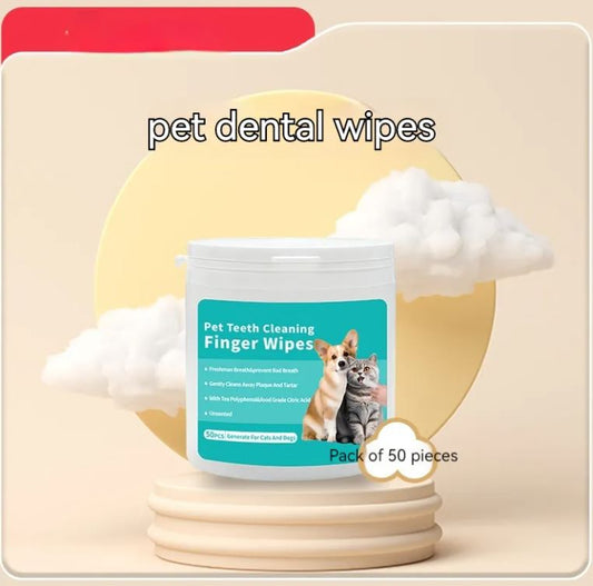 Pet Disposable Cleaning Gloves for Dogs & Cats