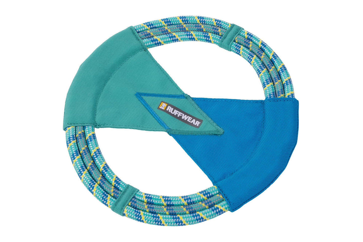 Ruffwear Pacific Ring Fetch & Tug Dog Toy – Aurora Teal