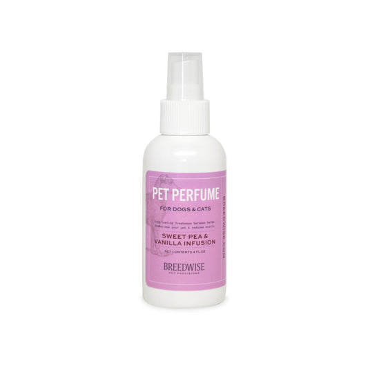 Sweet Pea & Vanilla Pet Perfume for Dogs & Cats – 4oz