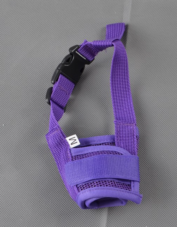 Comfort-Fit Dog Muzzle for Safe, Humane Use – Single
