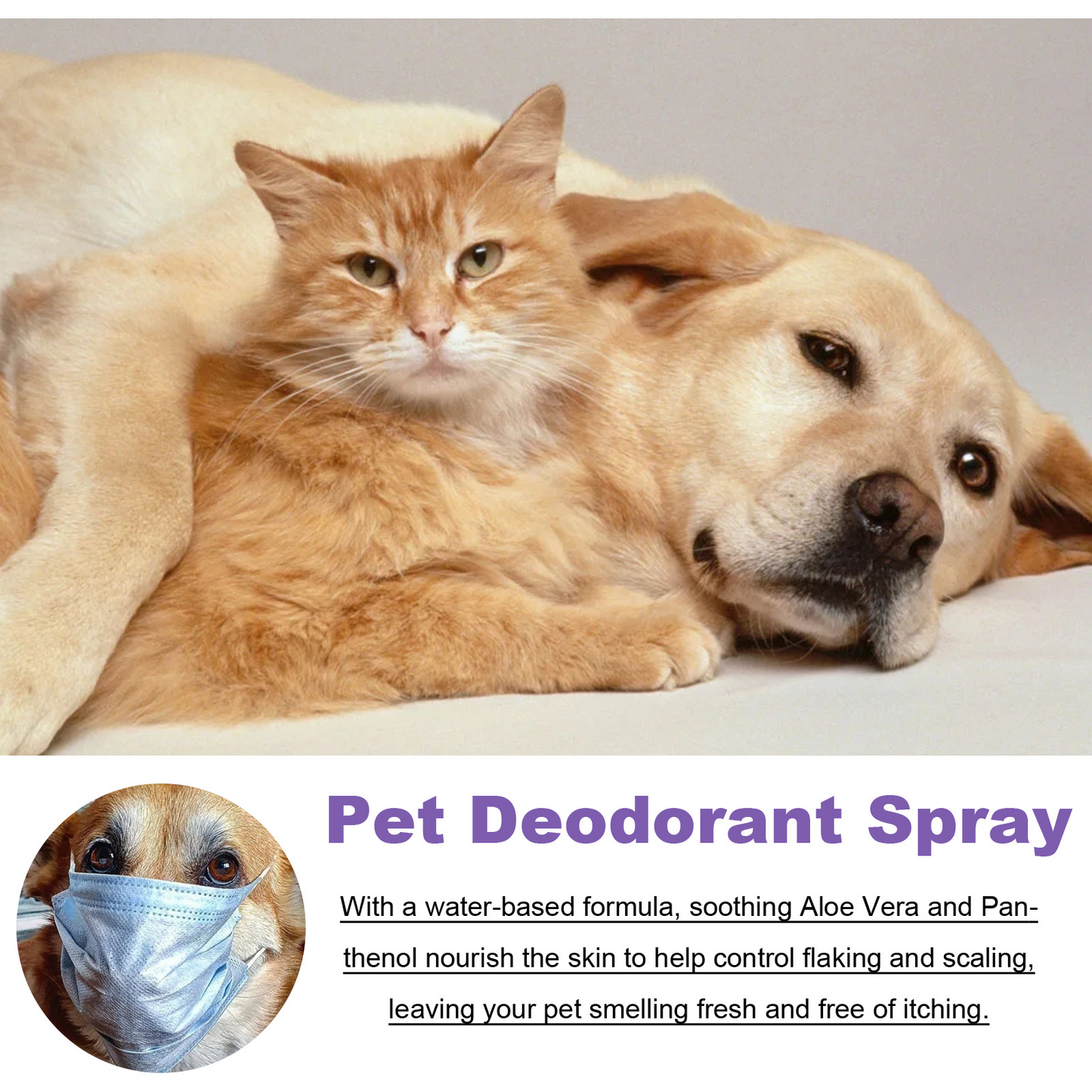 Pet Odor Control Spray – Neutralizes Pet Smells Indoors